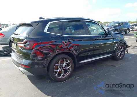 2023 BMW X3 xDrive30I z USA, uszkodzony, nr VIN 5UX53DP05P9R90657